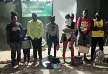 VIDEO: Con apoyo de drones detienen a migrantes haitianos en operativo en Palo Blanco, Dajabón