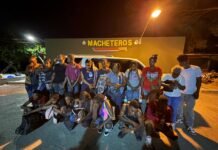 Ejército detiene a 19 haitianos indocumentados y ocupa una jeepeta abandonada durante operativo en Ámina, Valverde