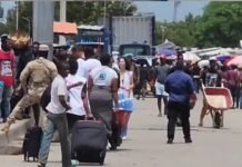 VIDEO: Aumenta retorno voluntario de haitianos por la frontera de Dajabón por motivo de las de la navidad
