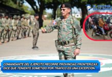 Comandante del Ejército recorre Frontera; Dice que teniente sometido por tráfico es una excepción