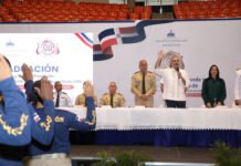 Presidente Abinader juramenta 865 nuevos agentes para fortalecer el control migratorio en todo el país