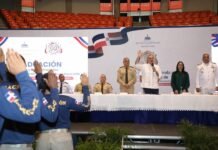 Presidente Luis Abinader juramenta 865 nuevos agentes para fortalecer el control migratorio