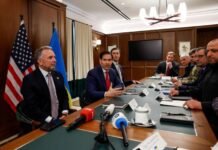 EE.UU. y Ucrania retoman en Florida el diálogo para una paz «duradera y próspera»