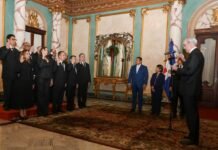 Luis Abinader juramenta jueces del Tribunal Superior Electoral tras ratificación