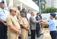 COD recibe la antorcha de los Juegos Militares y Policiales