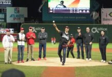 Leones del Escogido rinden homenaje a Moisés Alou