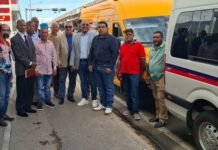 CNTU lanza primeras unidades eléctricas en el transporte nocturno del corredor Kennedy