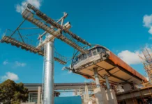Gobierno dice 1ra fase de la Línea 3 del Teleférico de SD estará lista en diciembre de 2026