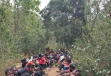 Miembros del Ejército detienen a 66 indocumentados en Loma de Cabrera