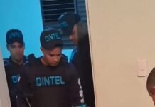 Dintel y Policía Preventiva realizan tres allanamientos en Montecristi y ocupan armas de fuego y máquina de lotería clandestina