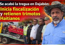 VIDEO: Se acabó la tregua en Dajabón: Inicia fiscalización y retienen trimotos Haitianos