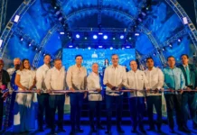 Luis Abinader inaugura Anfiteatro La Gaviota en Ciudad Juan Bosch