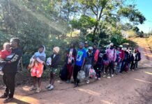 Ejército intercepta grupo de 25 indocumentados en una zona montañosa de Santiago Rodríguez