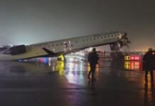 Accidente en Aeropuerto LaGuardia de NY