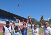 Selección nacional escolar de Esperanza U15 se destaca en el Invitacional Festival de Atletismo Independencia Santiago 2026