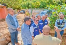 Infraestructura Escolar trabaja en la rehabilitación de siete escuelas afectadas por inundaciones en Gaspar Hernández