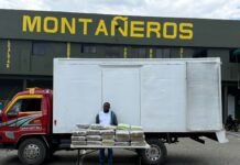 VIDEO: Ejército incauta 35 pacas de presunta marihuana ocultas en camión en San Juan