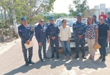 Autoridades entregan nuevo vehículo policial para fortalecer la seguridad en Restauración, Dajabón