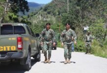 Comandante del Ejército realiza recorrido por unidades de la 5ta. Brigada de Infantería