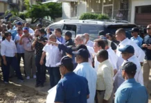 Luis Abinader ordena entregar compensaciones a los afectados por inundaciones en Gaspar Hernández
