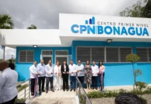 Vicepresidenta Raquel Peña inaugura dos centros de Salud en Santiago y La Vega