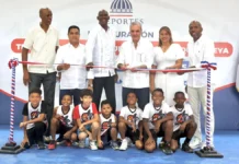 Presidente Luis Abinader cumple promesa con Al Horford y Quisqueya al entregar techado La Tribu