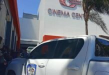 Intento de feminicidio causa tiroteo en Cinema Centro