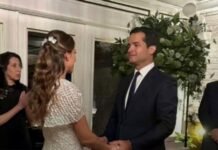 Omar Fernández se casó con Alexia Rubio en una ceremonia íntima