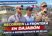 VIDEO: Autoridades dominicanas realizan recorrido fronterizo en Dajabón junto a representante de los Estados Unidos