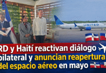 VIDEO: RD y Haití reactivan diálogo bilateral y anuncian reapertura del espacio aéreo en mayo