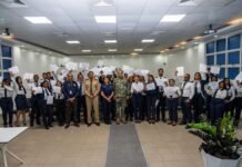 Lee Ballester certifica a 37 nuevos inspectores migratorios tras agotar proceso de pasantías en puertos, aeropuertos y puestos fronterizos