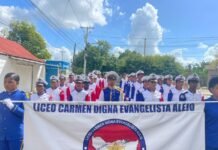 Distrito Educativo 13-04 se alza con la victoria en Competencia Regional de Marcha Escolar