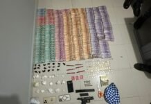 Policía Nacional desarticula punto de drogas; detiene una persona y le ocupa arma ilegal y dinero en efectivo durante operativo en Villa Vásquez