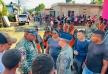 Fuerza Aérea refuerza asistencia en zonas afectadas por inundaciones en Puerto Plata