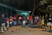 Tras persecución detienen vehículo con 23 indocumentados en Santiago Rodríguez